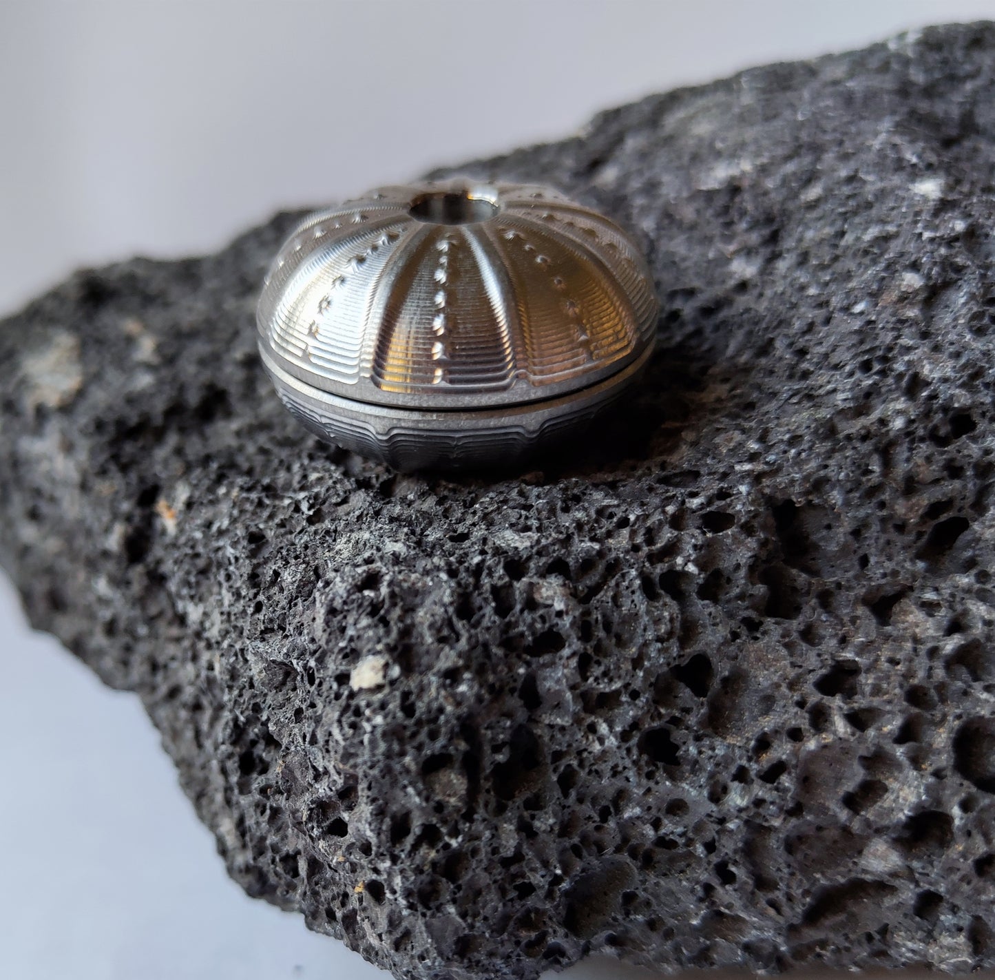 Titanium EDC Urchin Coin