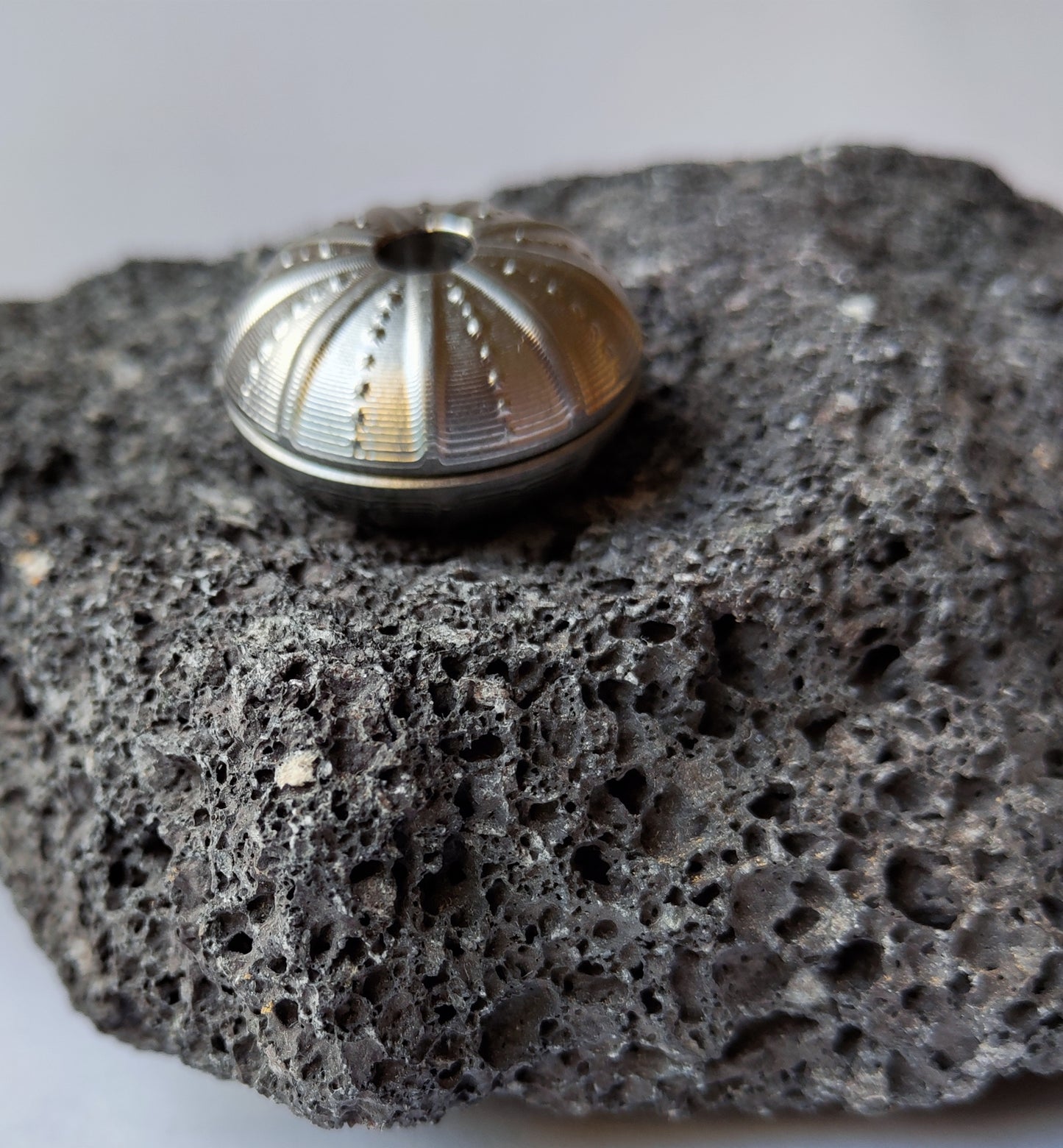 Titanium EDC Urchin Coin