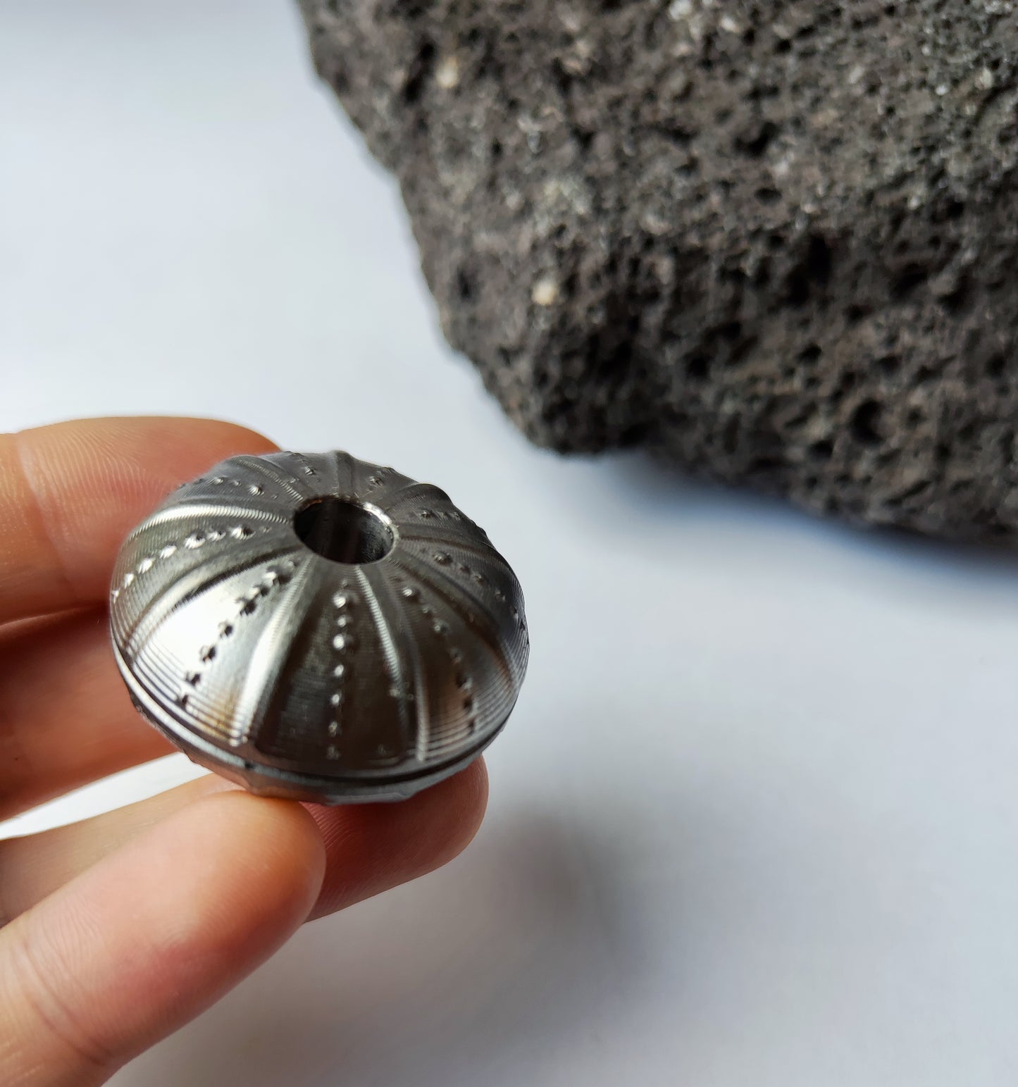 Titanium EDC Urchin Coin