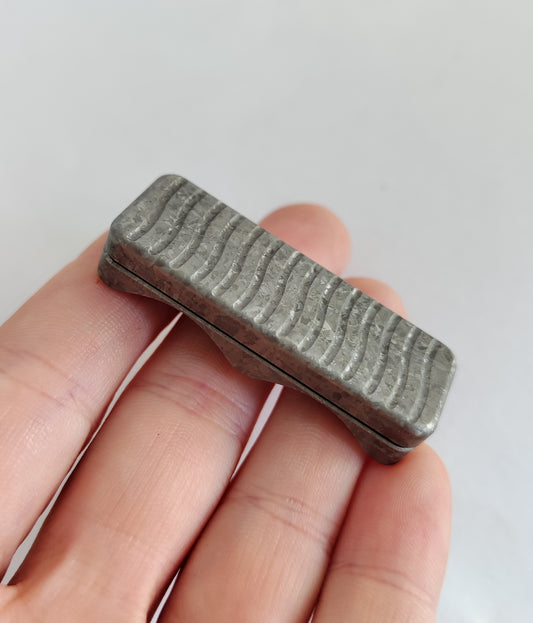 Crystallized Titanium Slider / EDC Magnetic Toy / Haptic toy