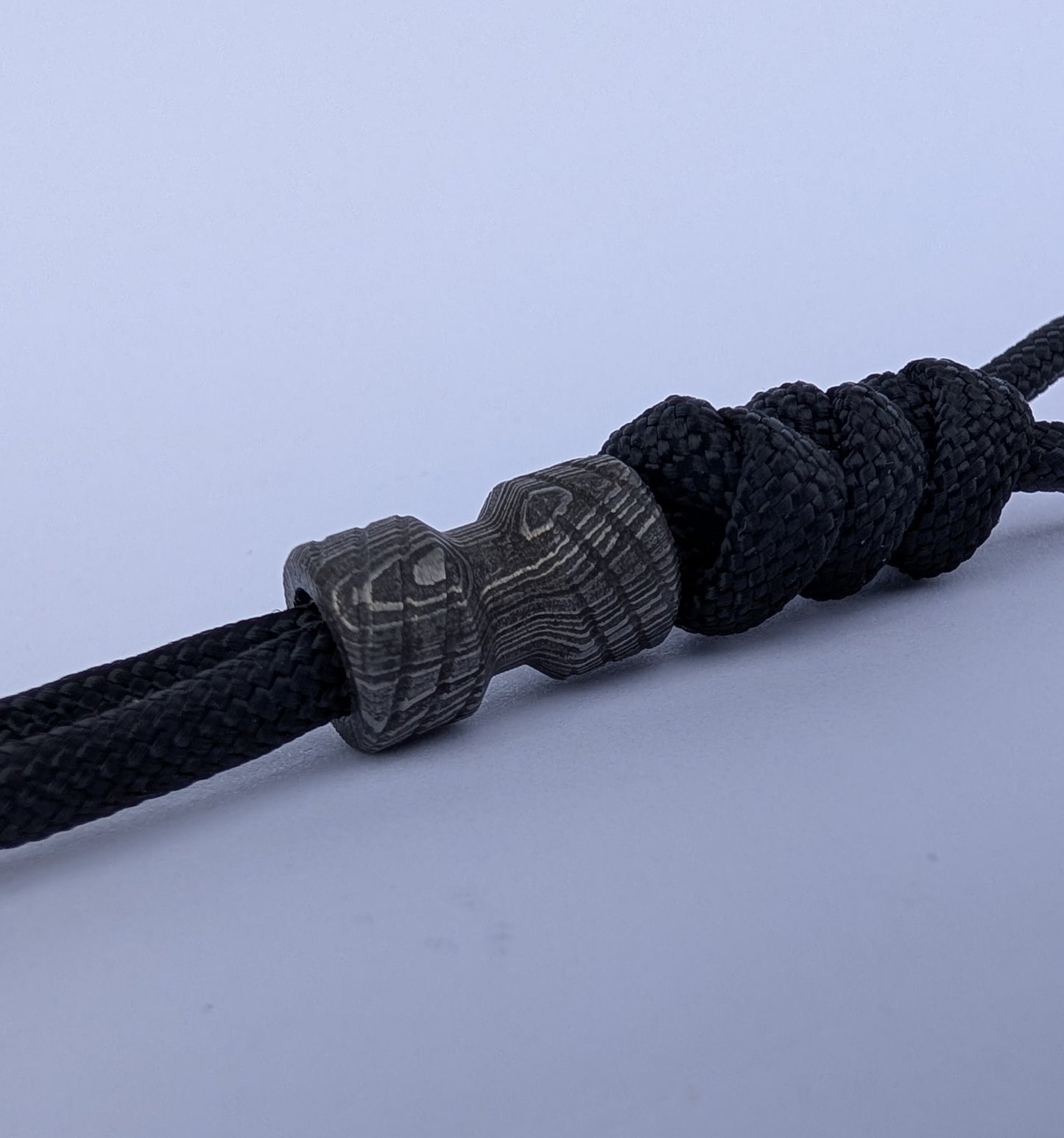 Steel Damascus Bead