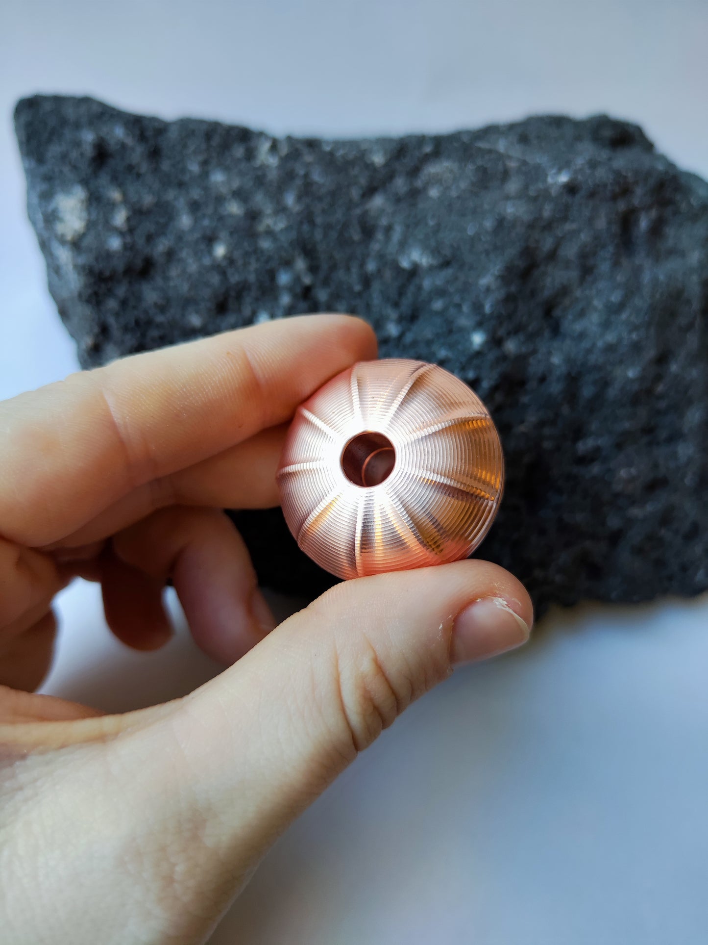 Copper EDC Urchin Coin