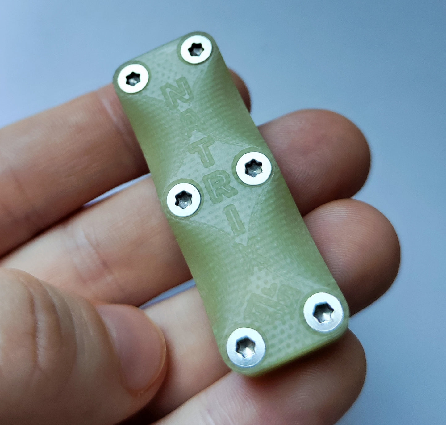 G10 Slider / EDC Magnetic Toy / Haptic Toy / Greenish