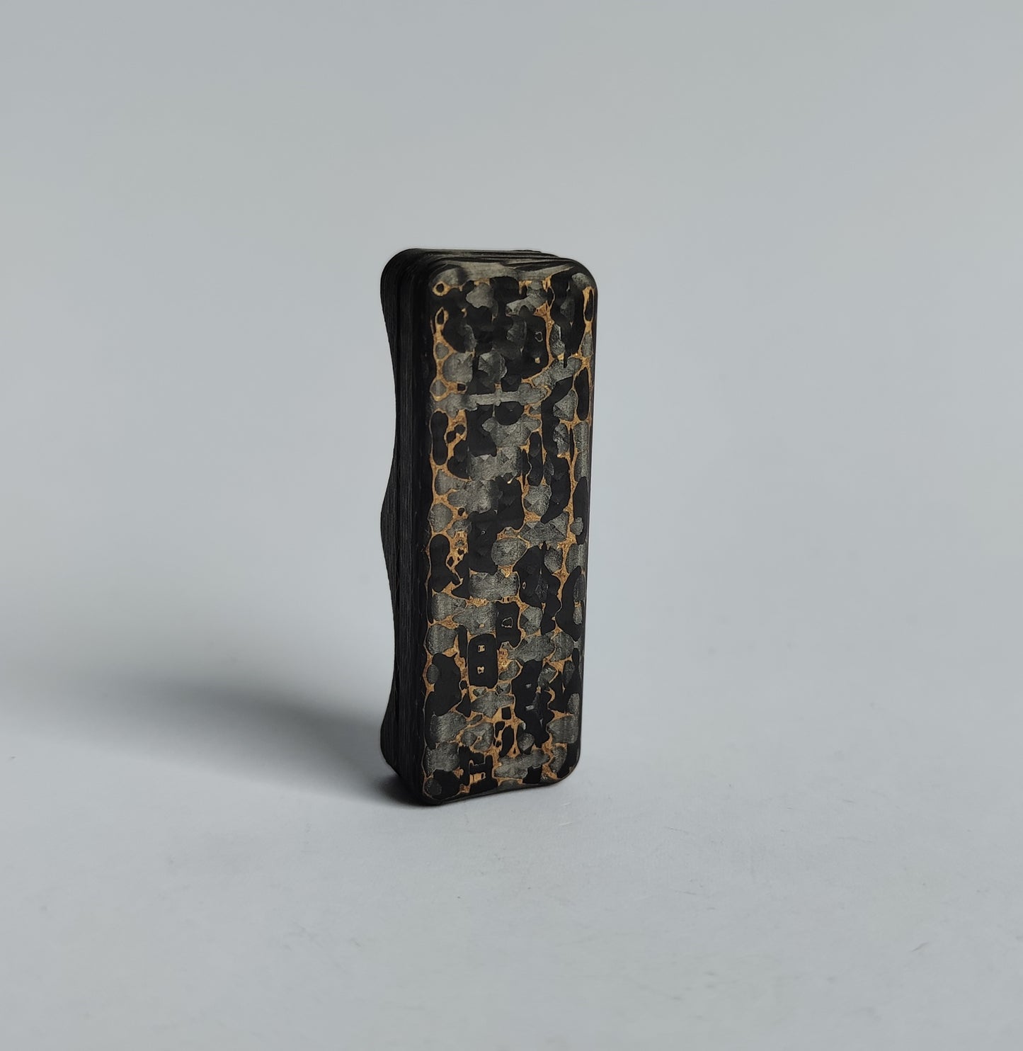 EDC Haptic slider from FatCarbon "Snake Skin Gold"