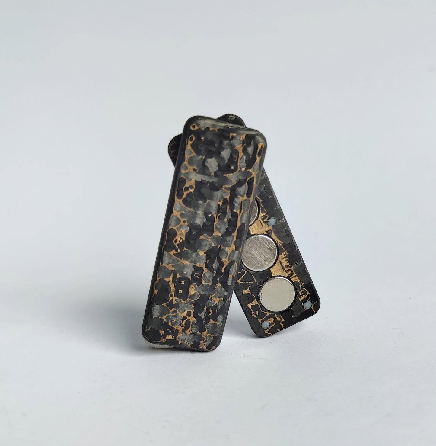EDC Haptic slider from FatCarbon "Snake Skin Gold"