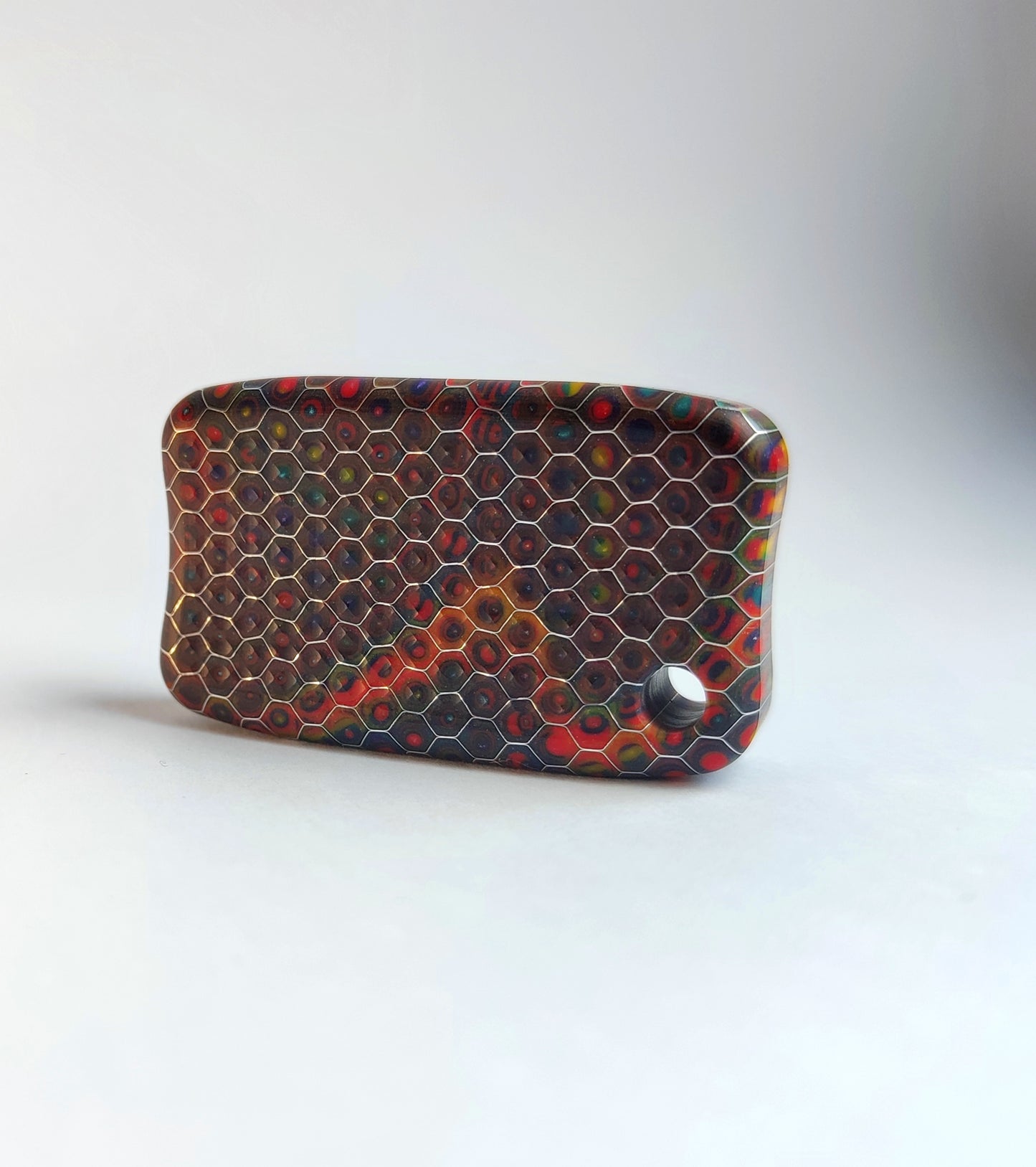 Fidget Bar / EDC Worry Stone / Soap Bar Shape / Haptic toy / Honeycomb pattern (Copy)