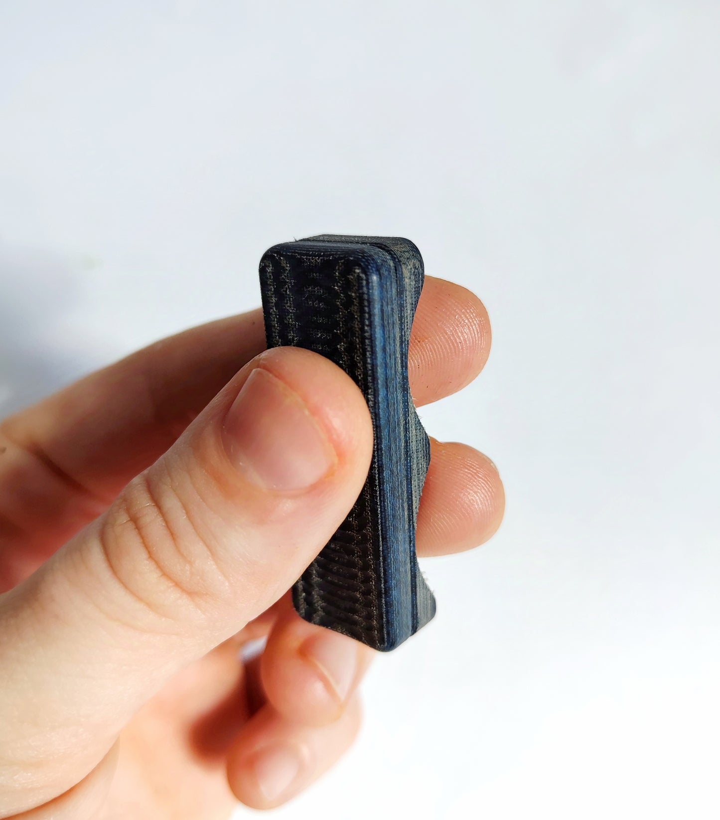 EDC Haptic slider from Micarta (Blue Jeans)
