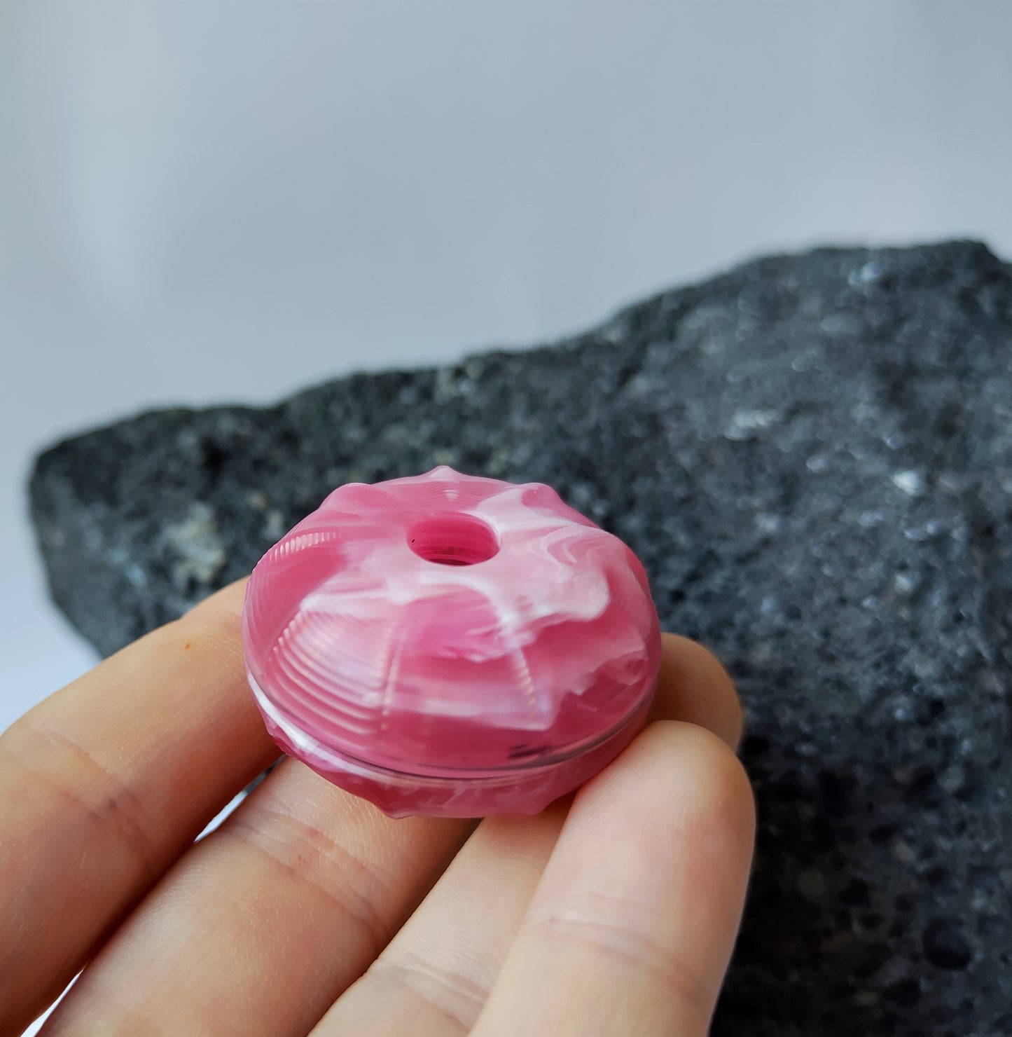 Pink EDC Urchin Coin