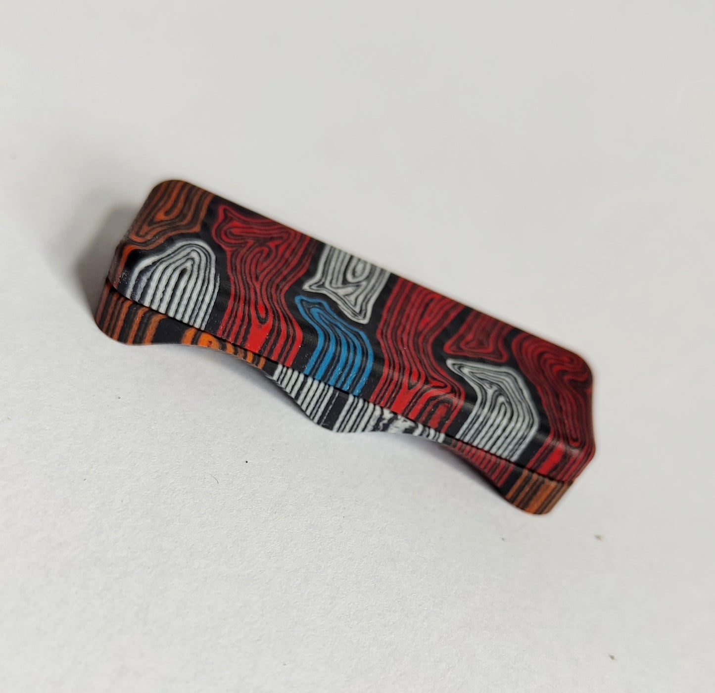 G10 Slider / EDC Magnetic Toy / Haptic Toy / Black-Red-Blue-White