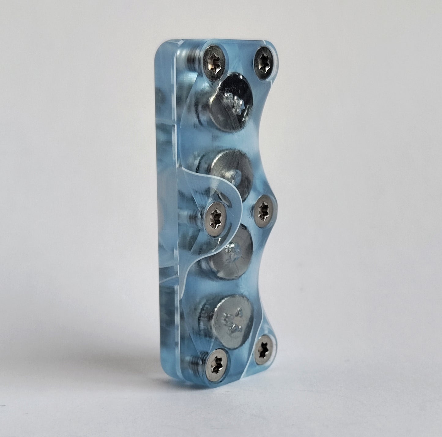 EDC Haptic slider Light Blue (Semi Transparent)