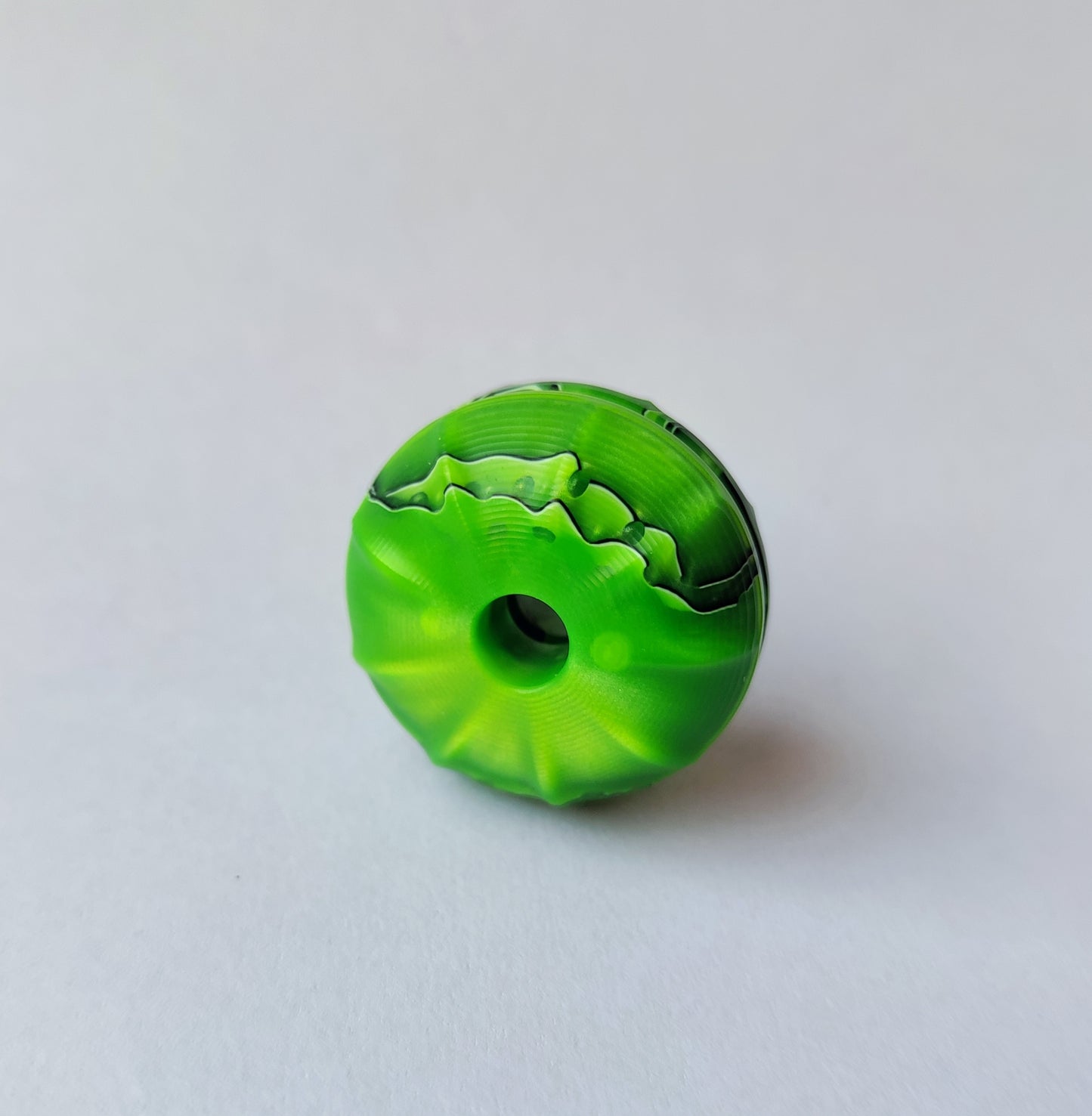 Lime Green EDC Urchin Coin