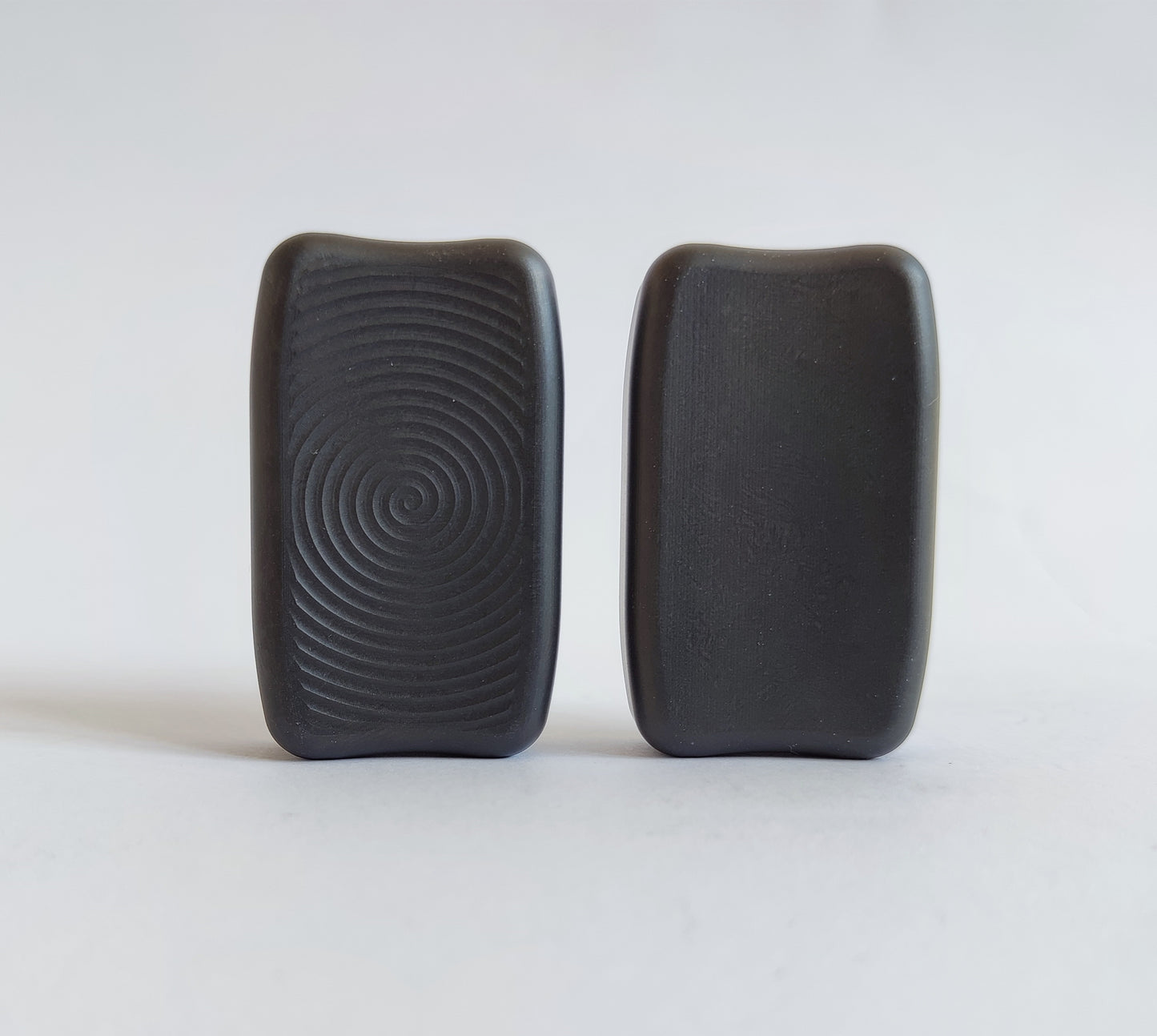 Zirconium Fidget Bar / EDC Haptic Worry Stone / Soap Bar Shape Haptic Toy from Blackened Zirconium