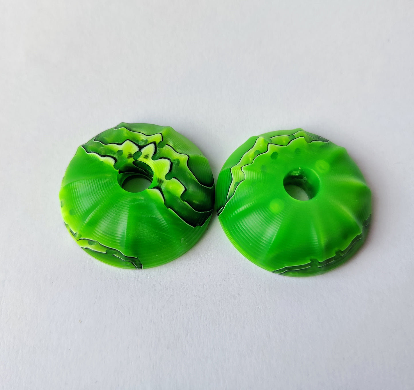 Lime Green EDC Urchin Coin