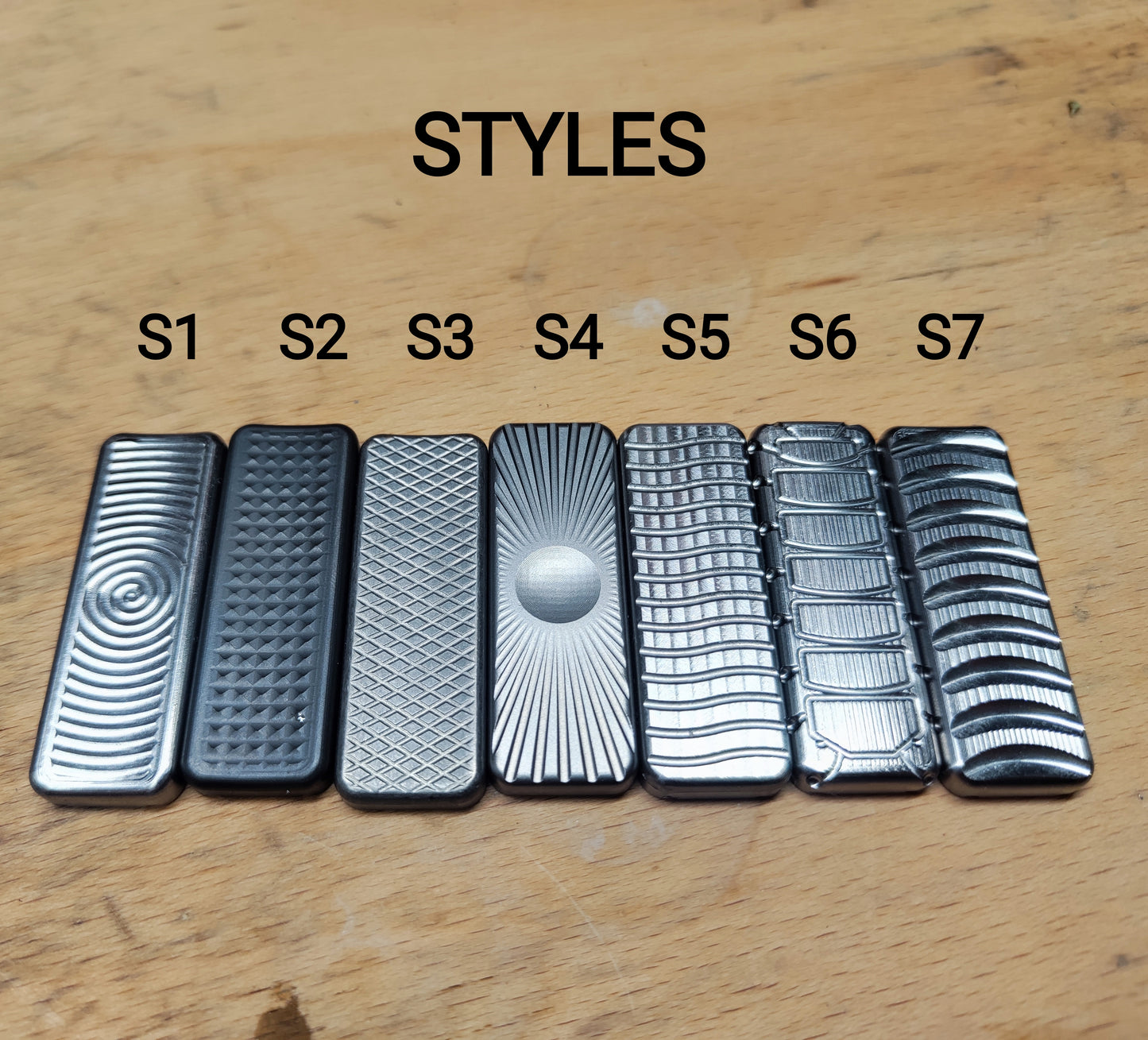 Copper Slider / EDC Magnetic Toy / Haptic toy