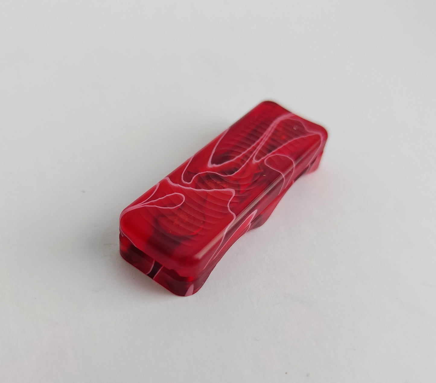 EDC Haptic slider Red (Semi Transparent)