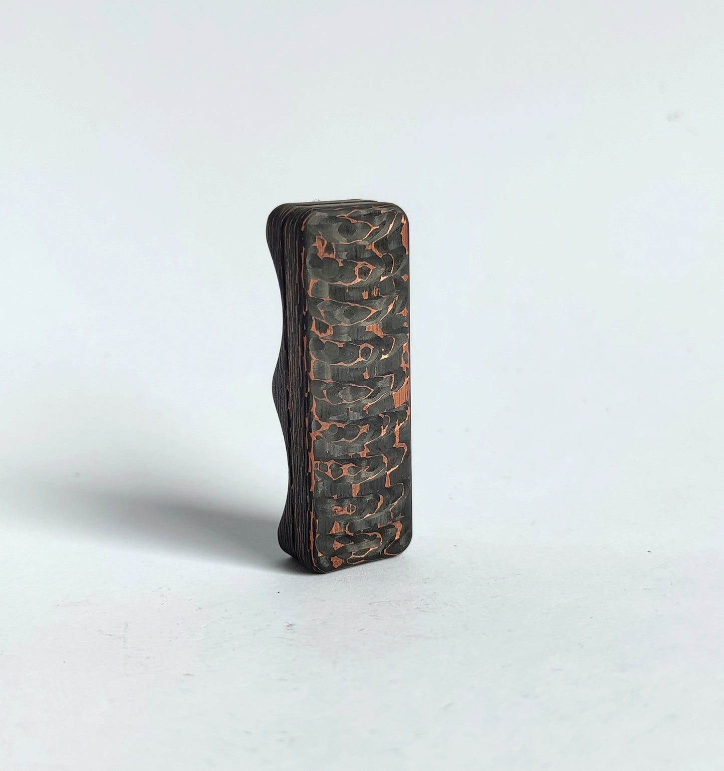 EDC Haptic slider from FatCarbon "Snakeskin Copper"