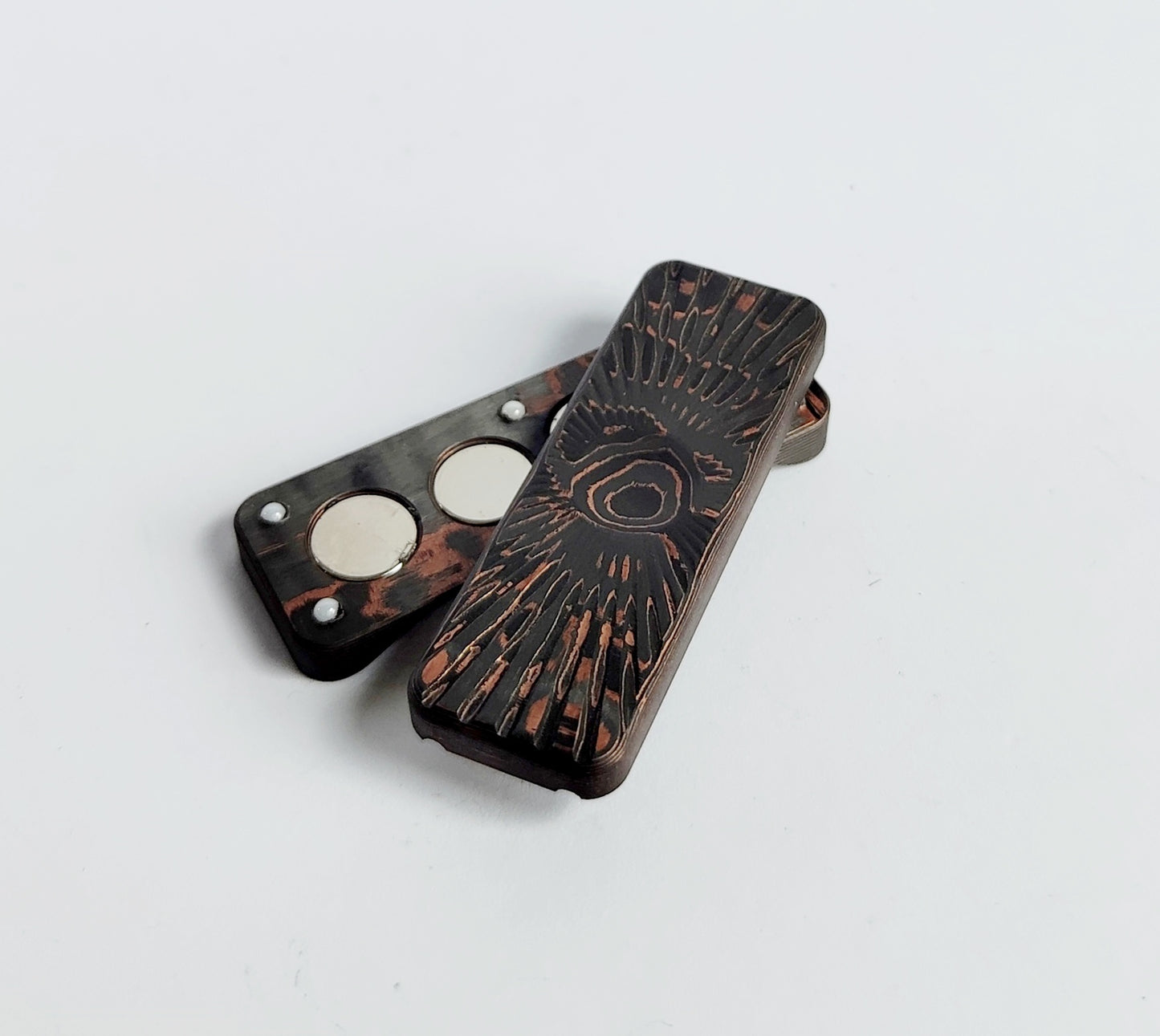 EDC Haptic slider from FatCarbon "Copper Camo"