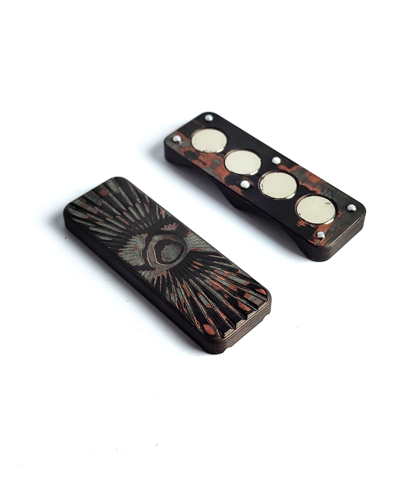 EDC Haptic slider from FatCarbon "Copper Camo"