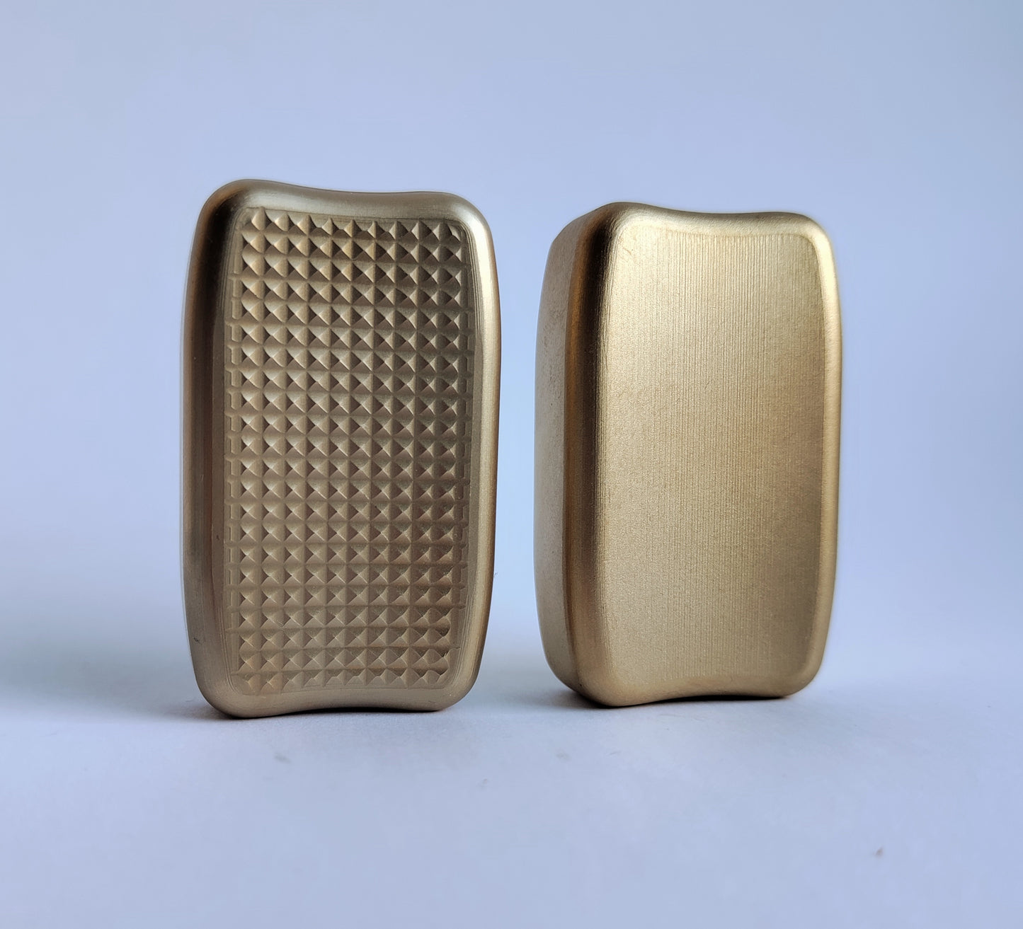 Brass Fidget Bar / EDC Worry Stone / Soap Bar Shape Haptic toy from Brass