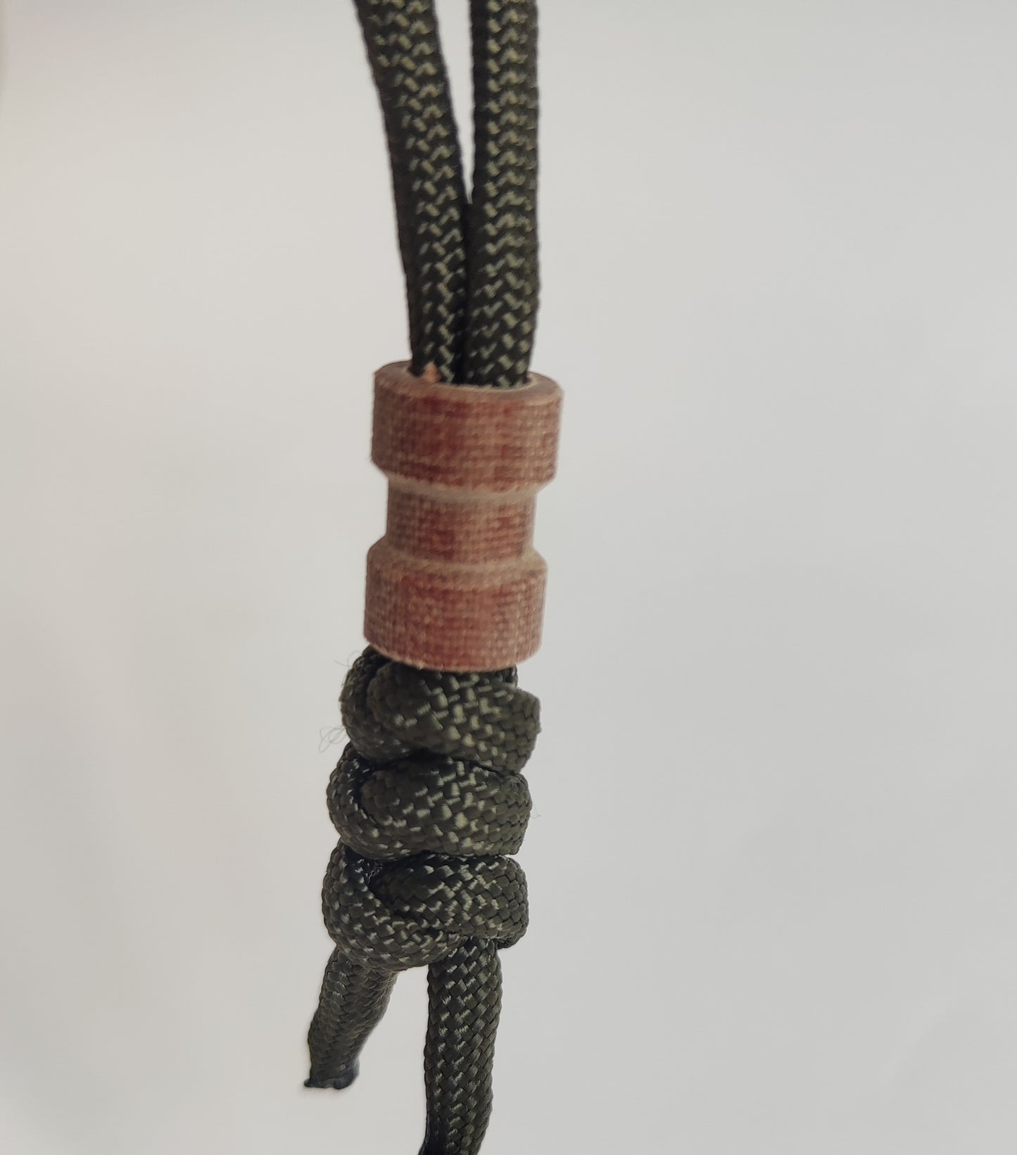 Micarta EDC lanyard bead