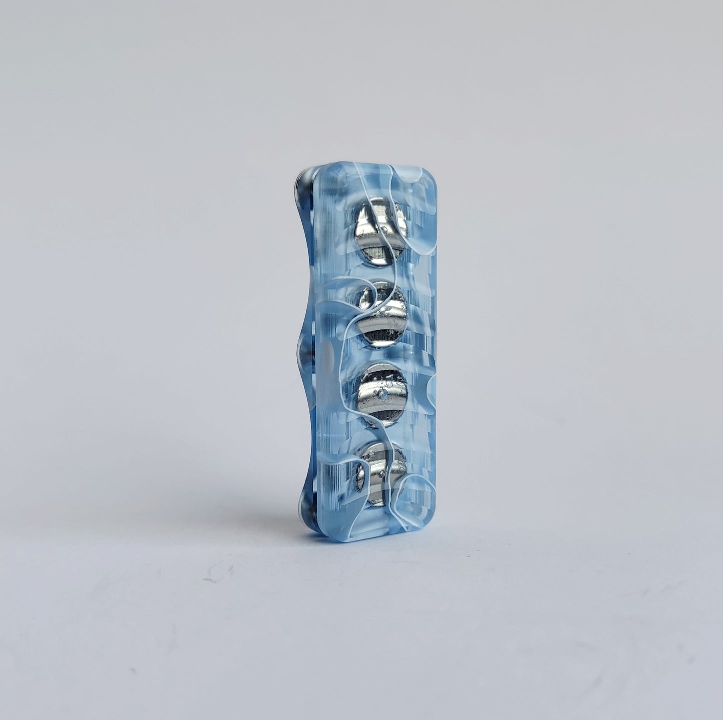 EDC Haptic slider Light Blue (Semi Transparent)