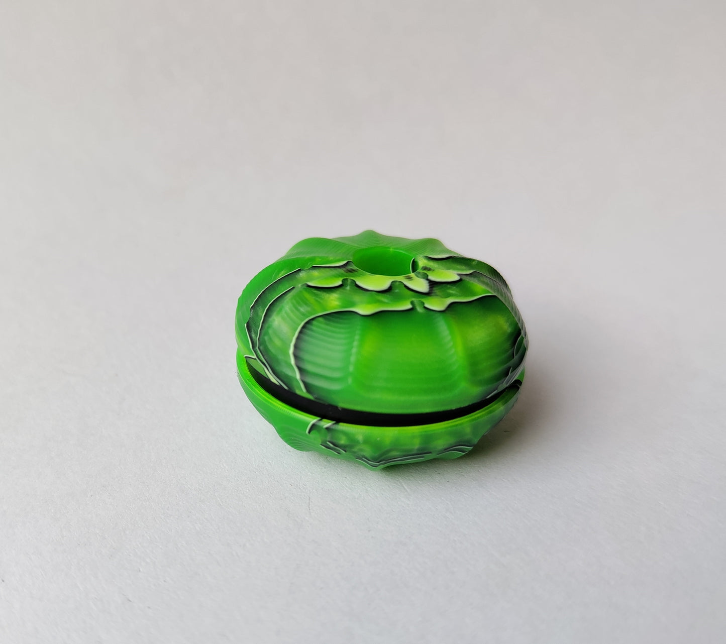 Lime Green EDC Urchin Coin