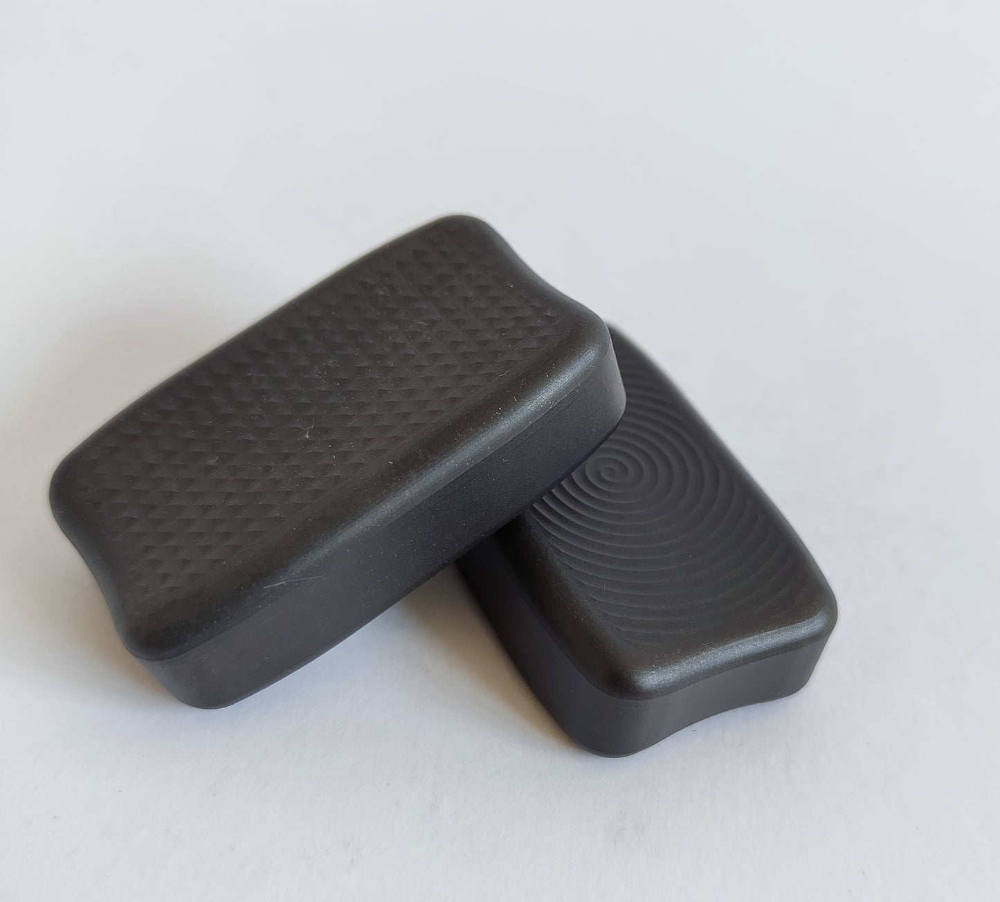 Zirconium Fidget Bar / EDC Haptic Worry Stone / Soap Bar Shape Haptic Toy from Blackened Zirconium