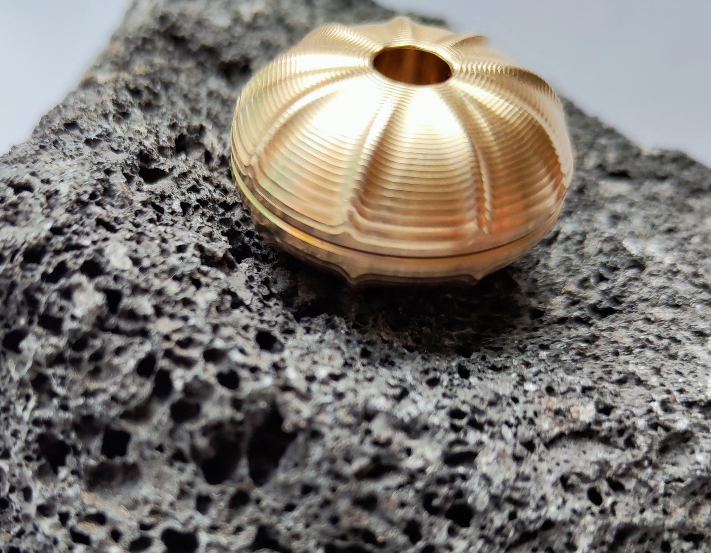 Brass EDC Urchin Coin
