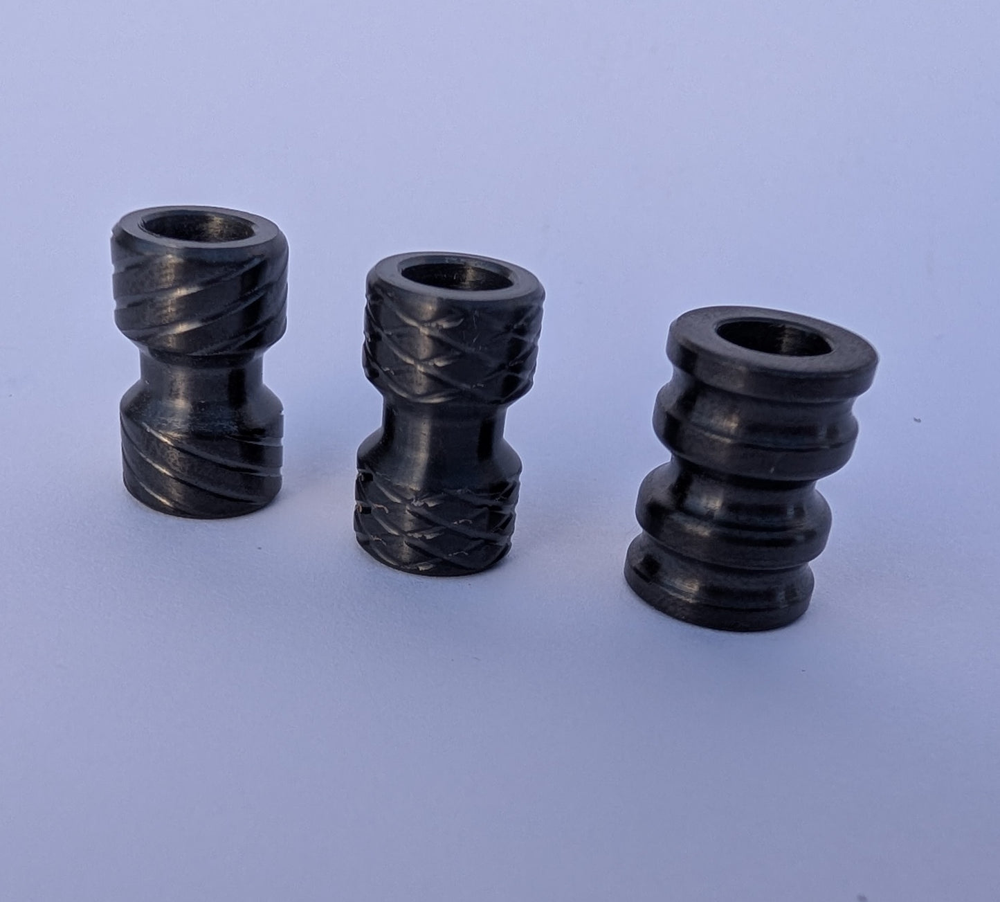 Blackened Zirconium Bead