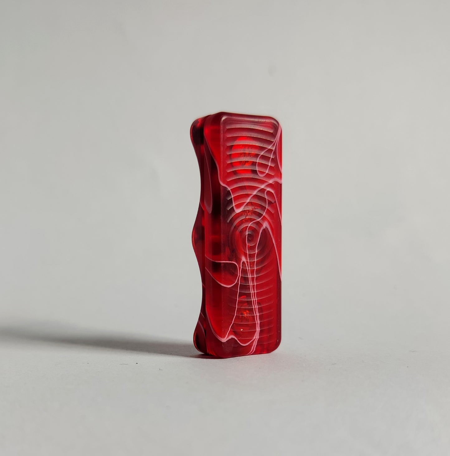 EDC Haptic slider Red (Semi Transparent)