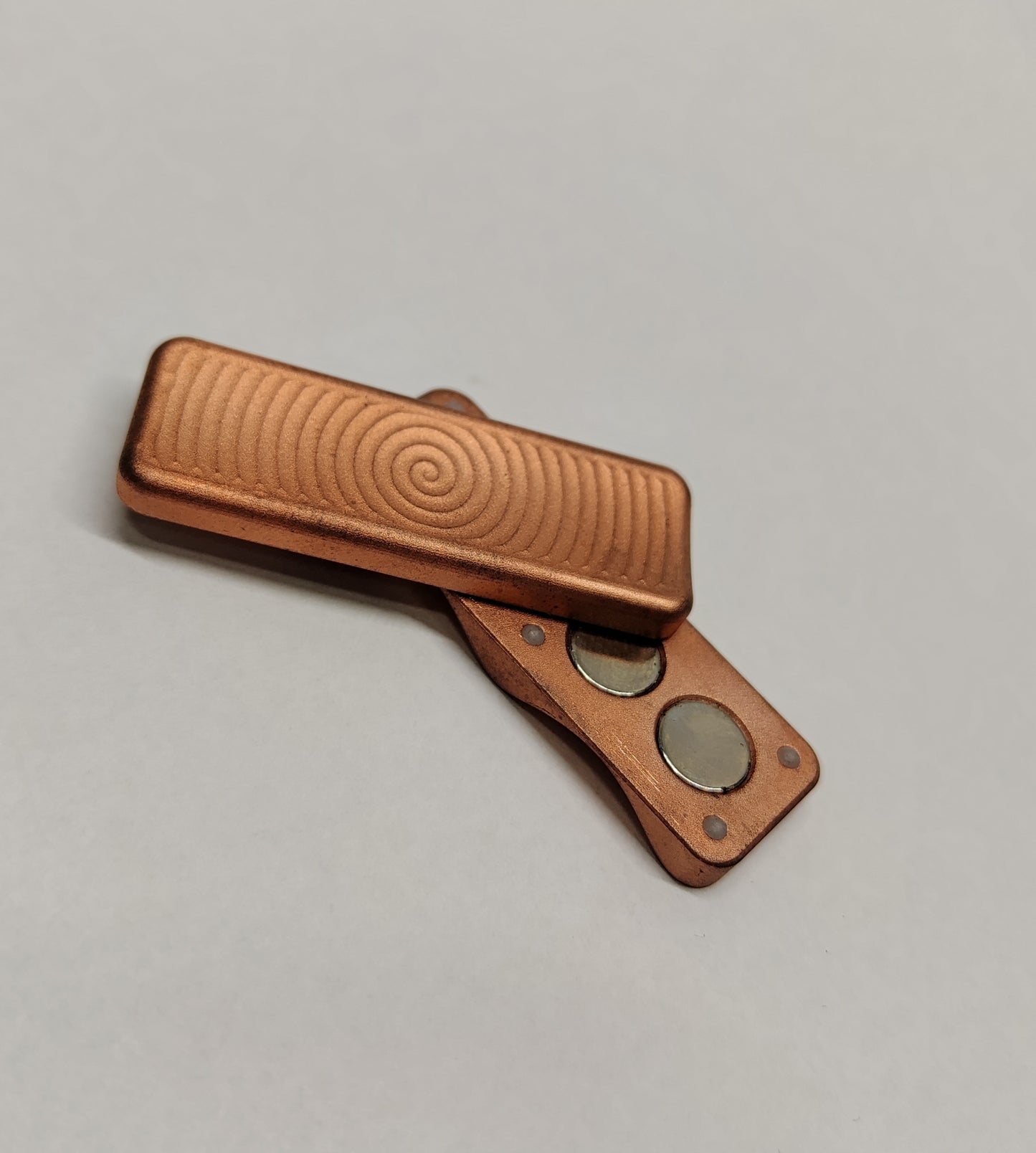 Copper Slider / EDC Magnetic Toy / Haptic toy