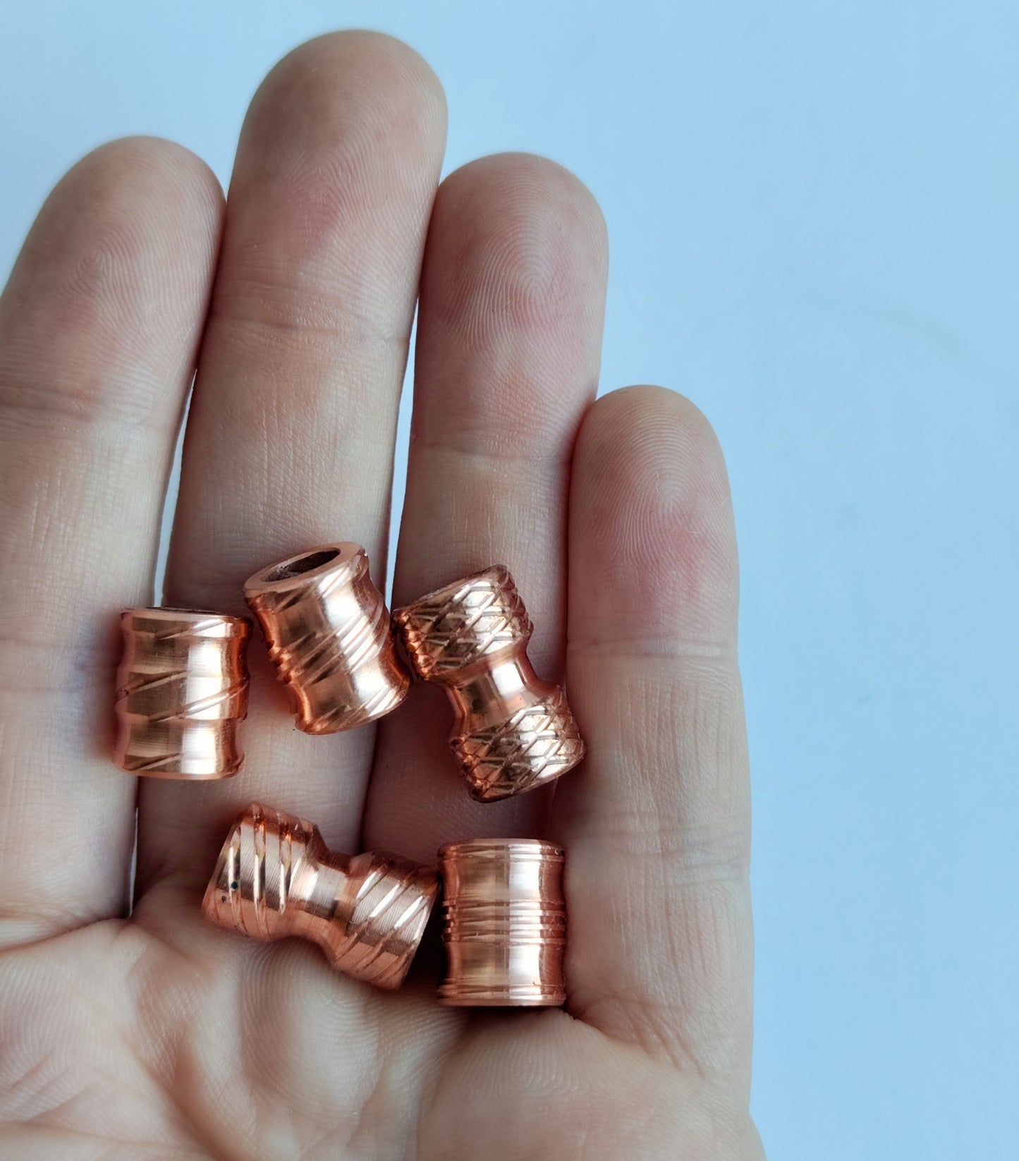 Copper EDC Lanyard Bead