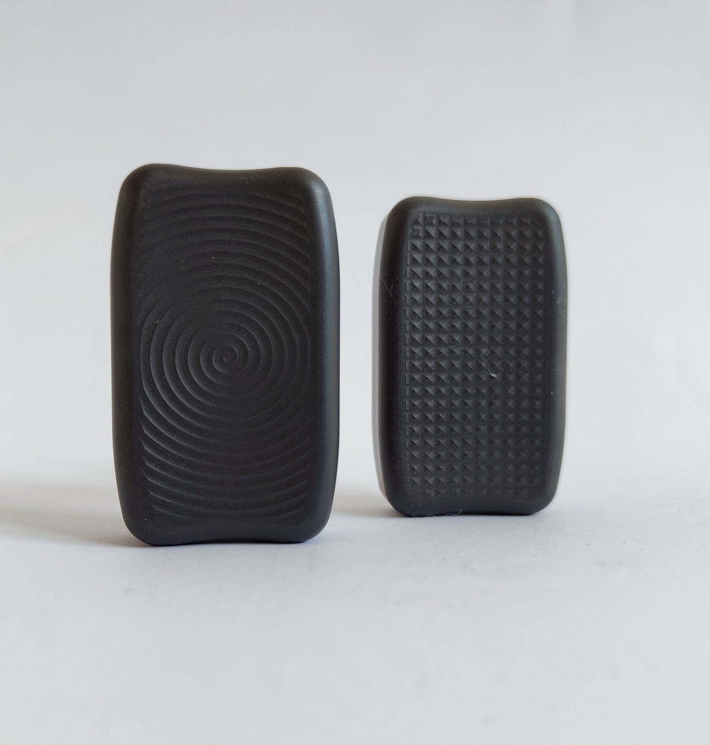 Zirconium Fidget Bar / EDC Haptic Worry Stone / Soap Bar Shape Haptic Toy from Blackened Zirconium
