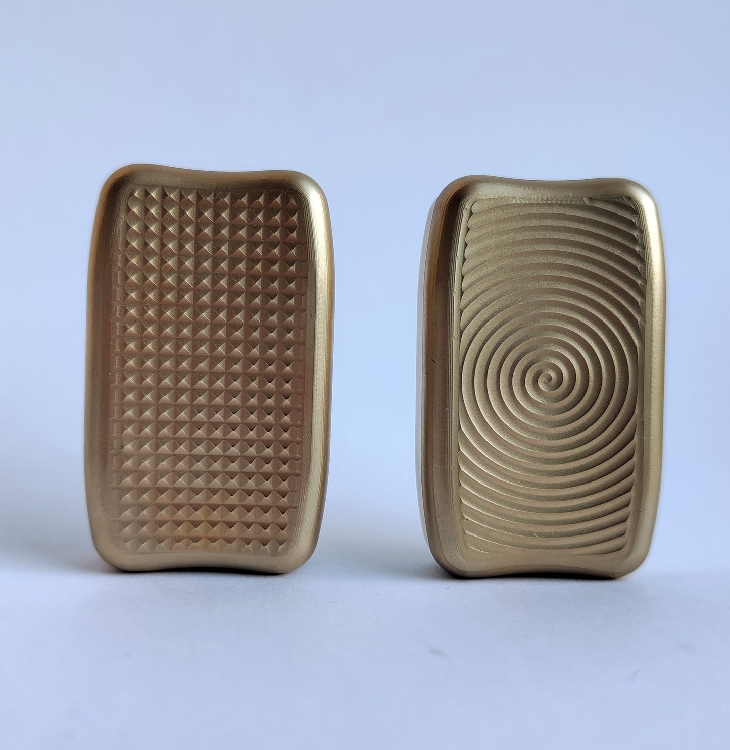 Brass Fidget Bar / EDC Worry Stone / Soap Bar Shape Haptic toy from Brass