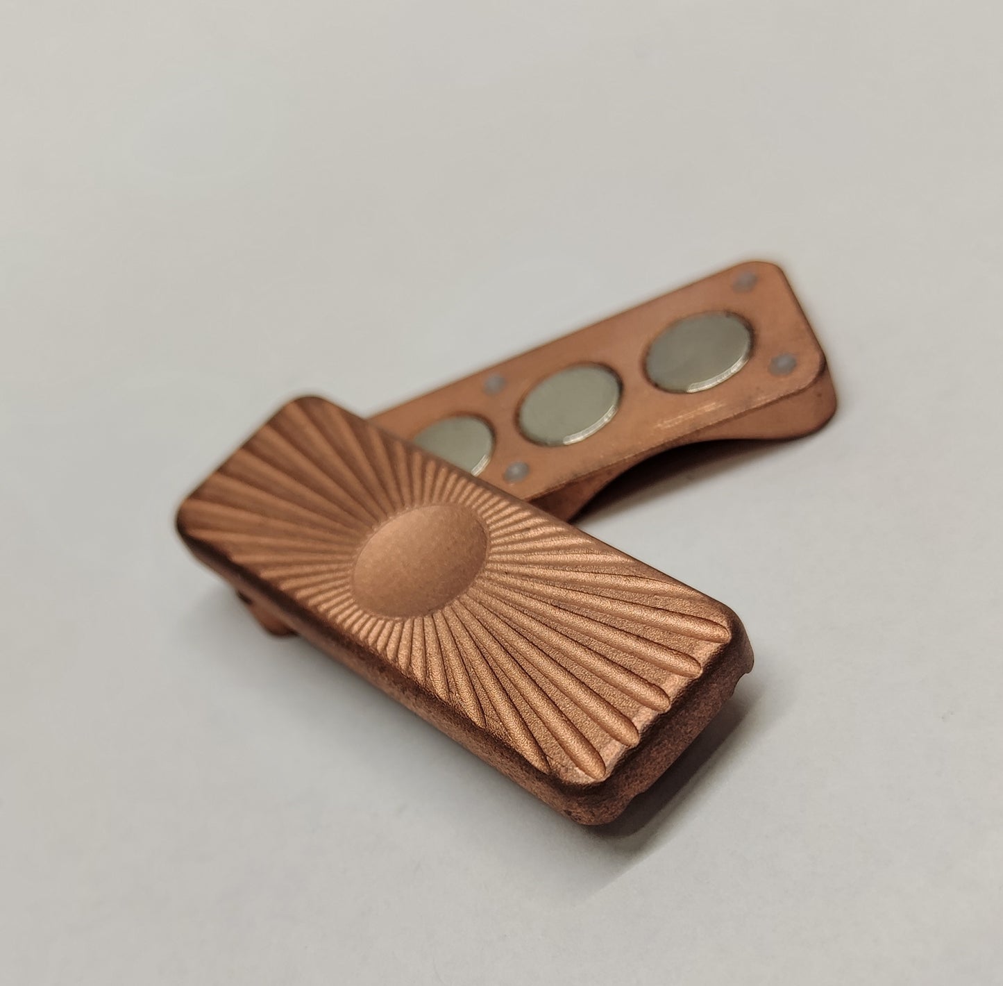 Copper Slider / EDC Magnetic Toy / Haptic toy