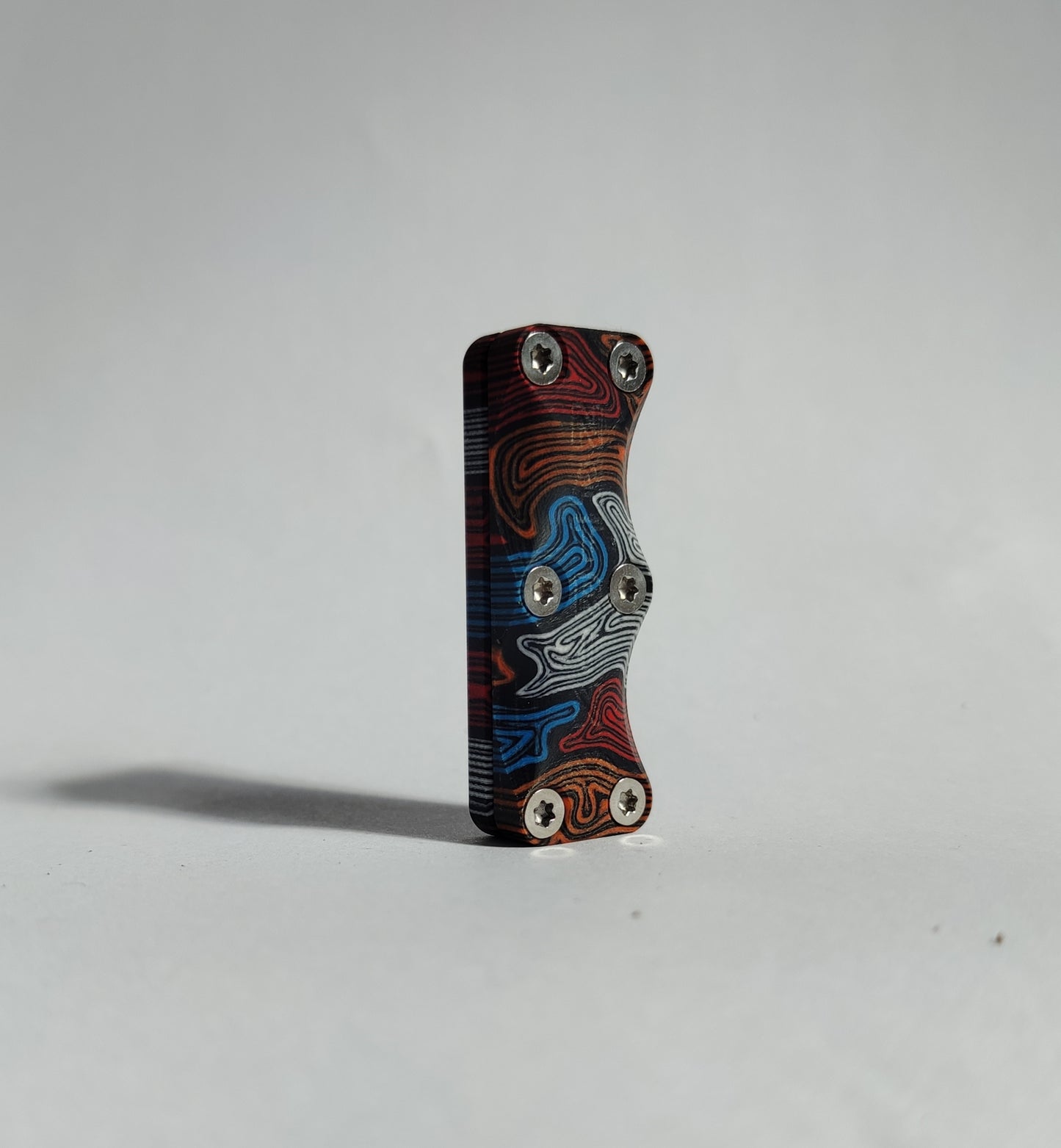 G10 Slider / EDC Magnetic Toy / Haptic Toy / Black-Red-Blue-White