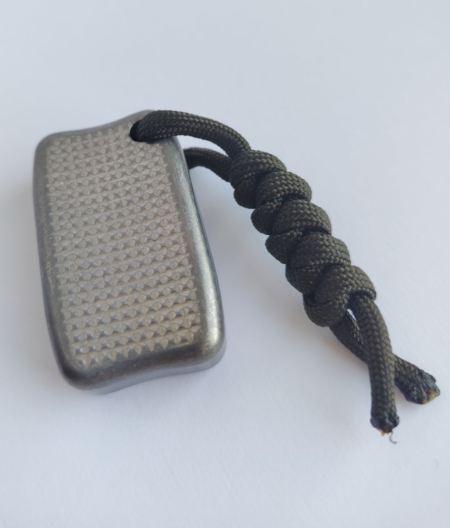 Titanium Fidget Bar / EDC Worry Stone / Soap Bar Shape / Haptic toy / Anodised Titanium / Stone Washed