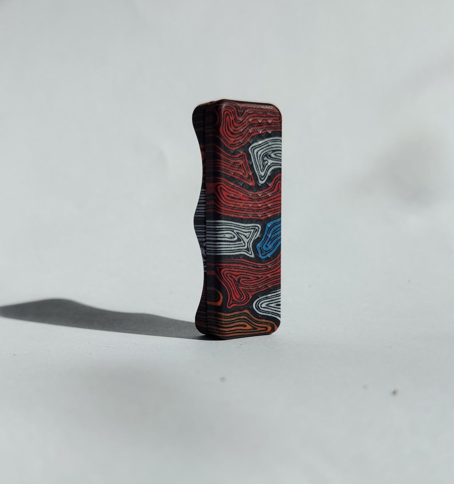 G10 Slider / EDC Magnetic Toy / Haptic Toy / Black-Red-Blue-White