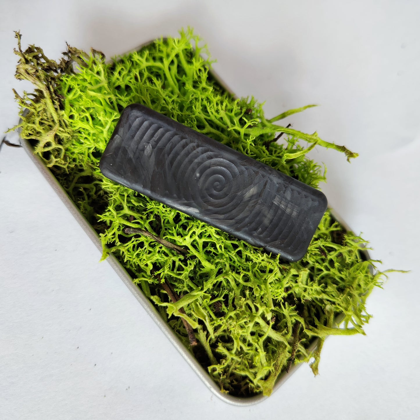 EDC Haptic slider from Glow in the Dark carbon Fiber (Blue or Green)