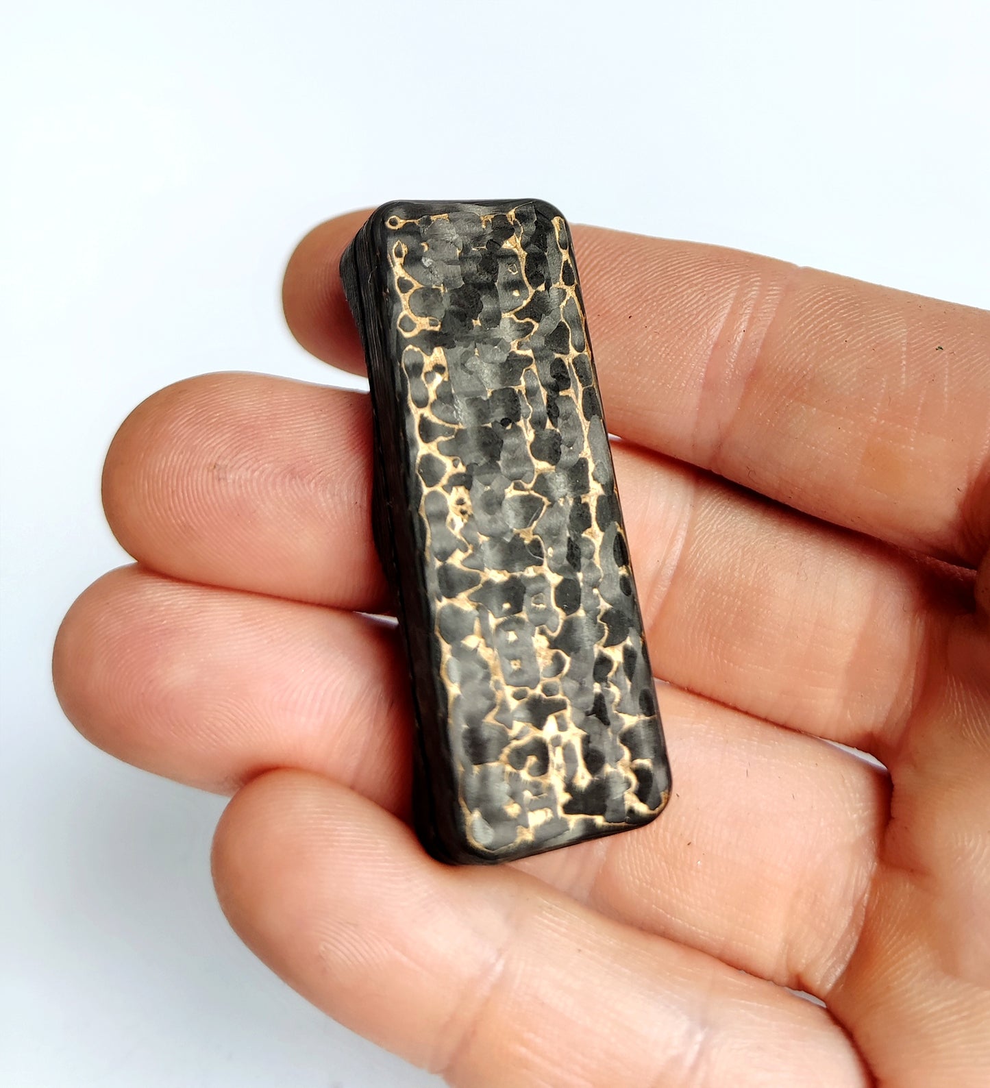 EDC Haptic slider from FatCarbon "Snake Skin Gold"