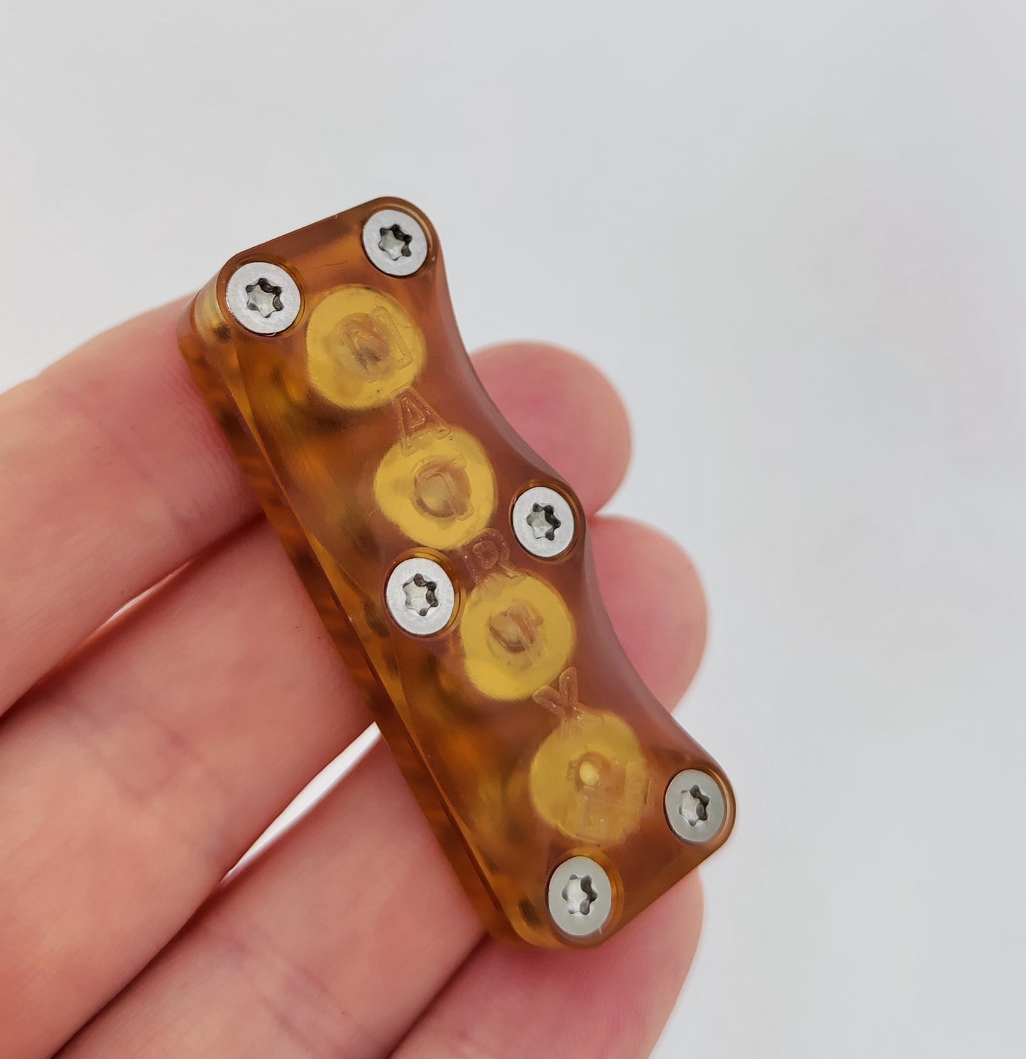 Ultem Slider / EDC Magnetic Toy / Haptic toy