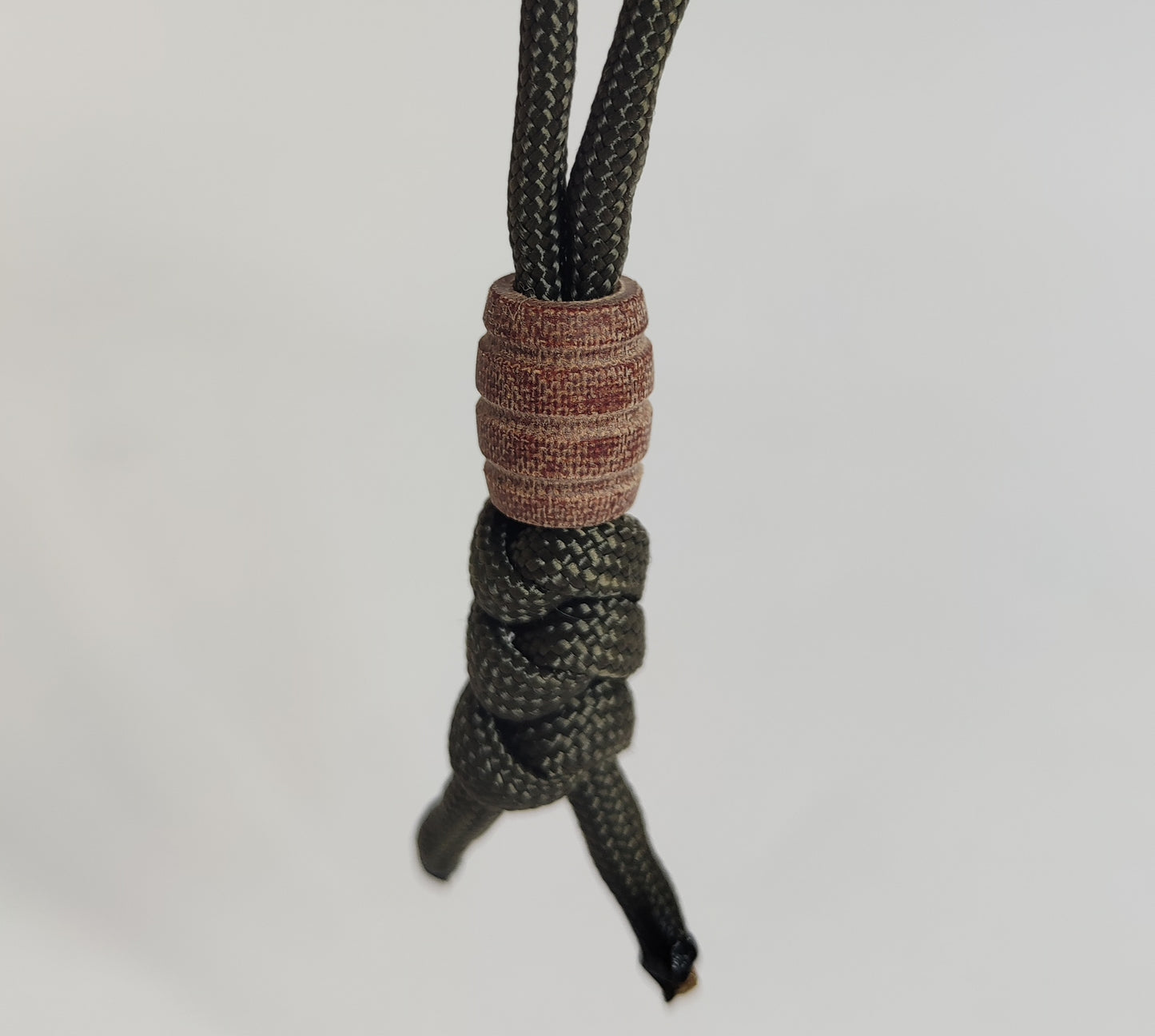 Micarta EDC lanyard bead