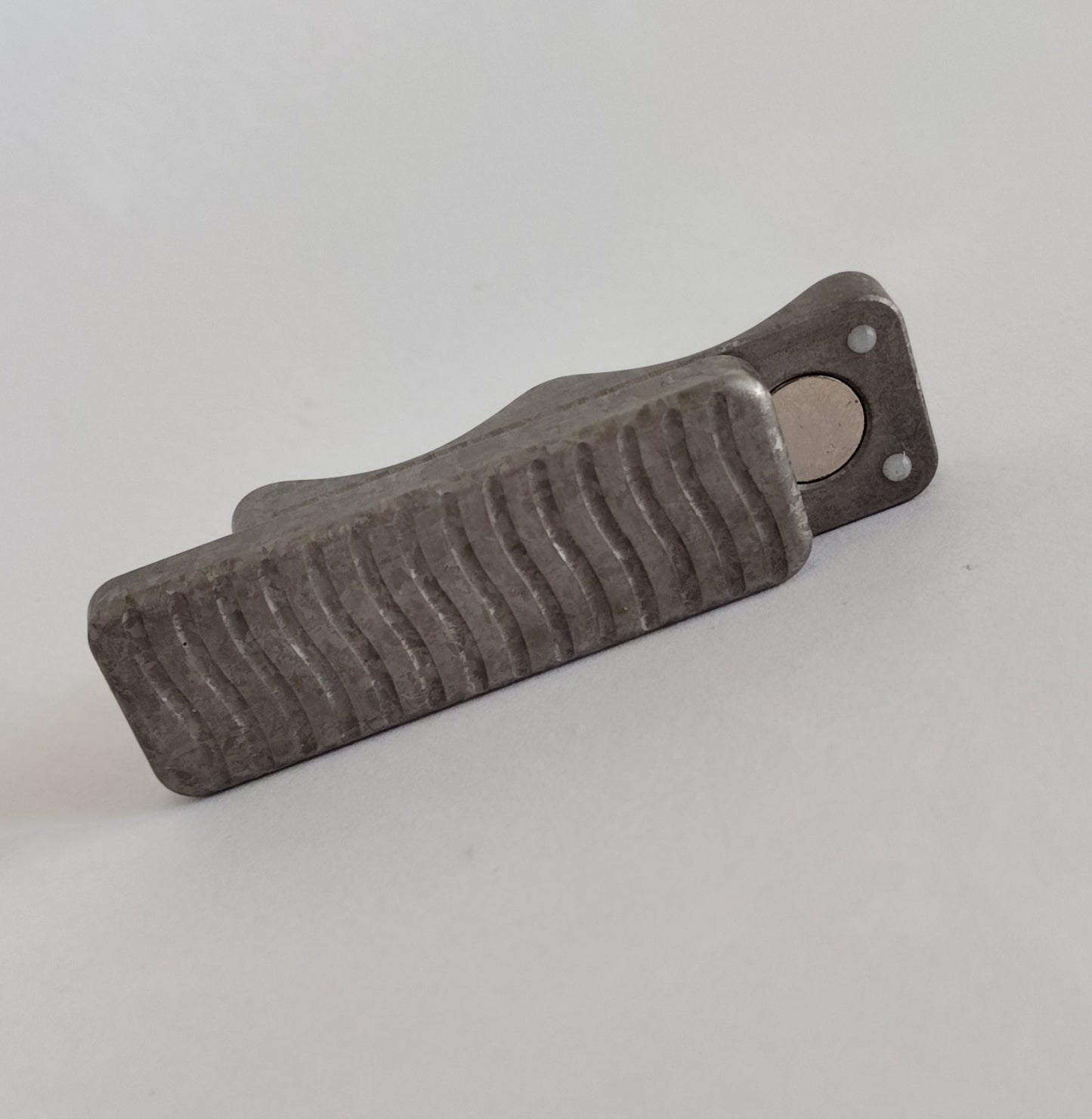 Crystallized Titanium Slider / EDC Magnetic Toy / Haptic toy