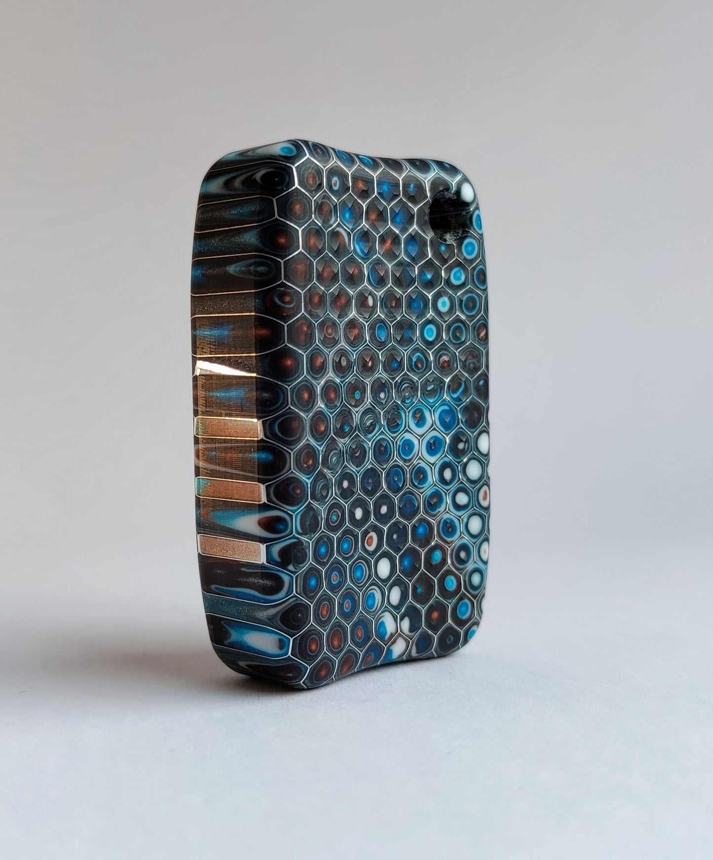 Fidget Bar / EDC Worry Stone / Soap Bar Shape / Haptic toy / Honeycomb pattern