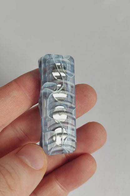 EDC Haptic slider Light Blue (Semi Transparent)