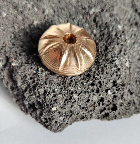 Brass EDC Urchin Coin
