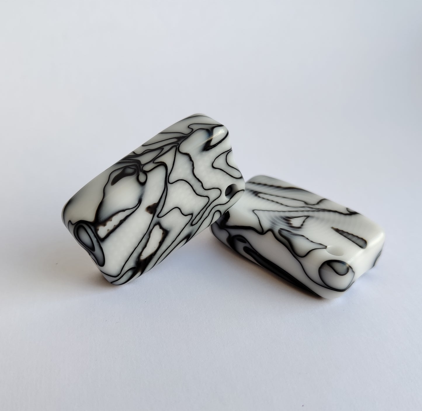 Fidget Bar / EDC Haptic Worry Stone / Soap Bar Shape / Haptic Toy from unique Acrylic