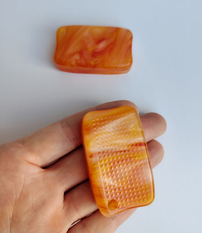 Fidget Bar / EDC Haptic Worry Stone / Soap Bar Shape / Haptic Toy from unique Acrylic