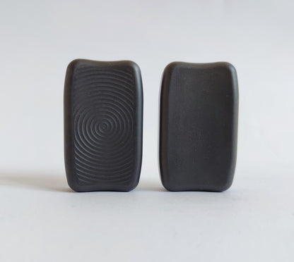 Zirconium Fidget Bar / EDC Haptic Worry Stone / Soap Bar Shape Haptic Toy from Blackened Zirconium