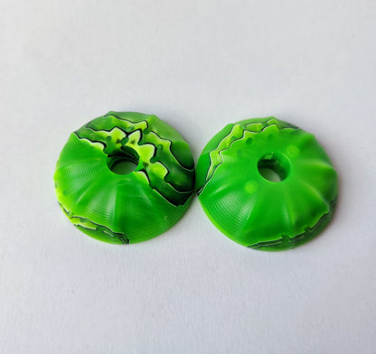 Lime Green EDC Urchin Coin